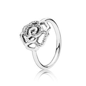 Pandora Shimmering Rose Ring